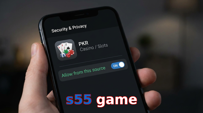 Game list for S55 Game apk section